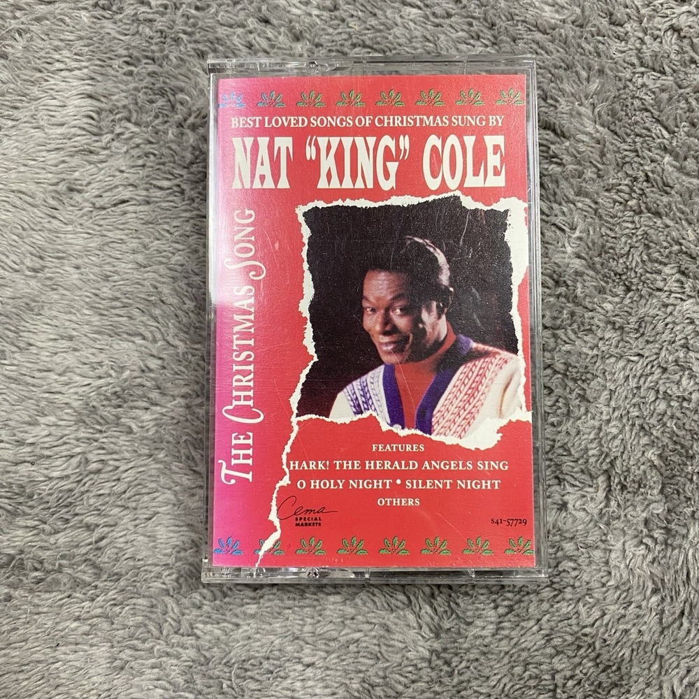 Nat King Cole The Christmas Song Cassette Tape‎